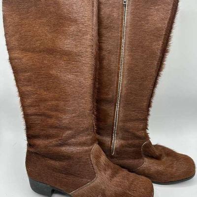 1960s-style Allison of Northampton fur boots