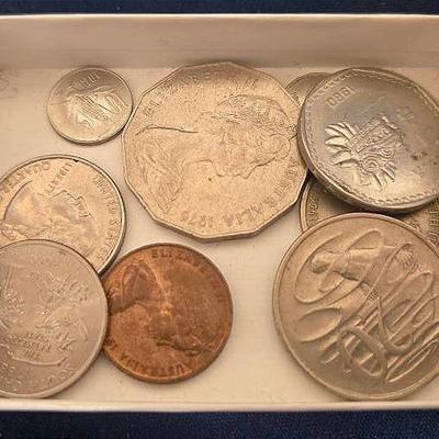 Australia, Mexico, and USA Coins Lot 