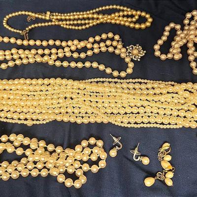 Faux Pearls Lot