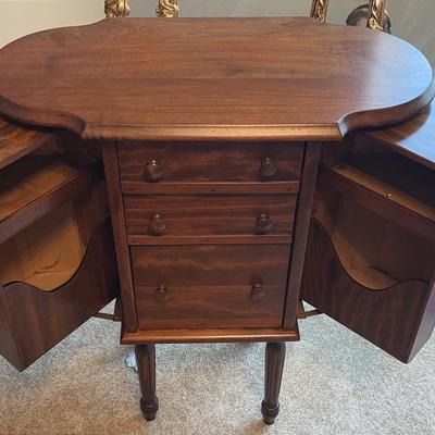 Small Wooden Storage Cabinet 