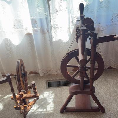 Vintage Spinning Wheels