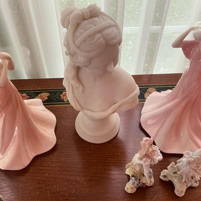 Royal Doulton Figures With Other Victorian Collectibles 