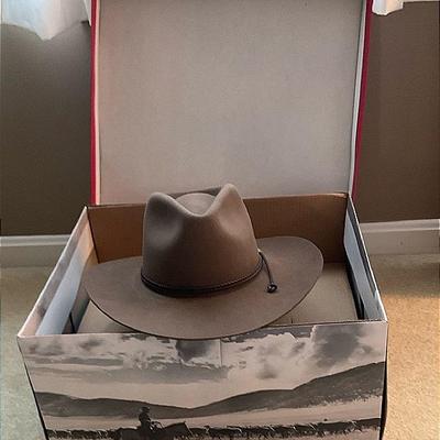 Stetson Carson Cowboy Hat In Original Box