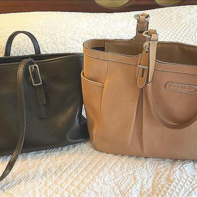 Two Coach Handbags 