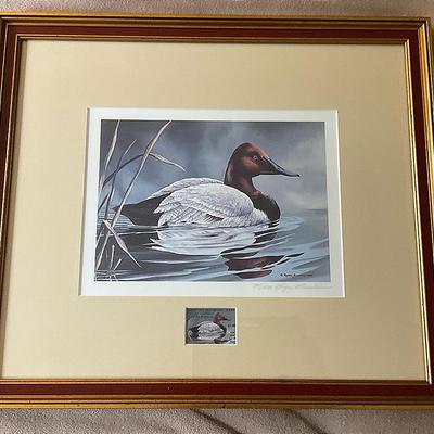 Waterfowl Stamp Signed Print Very Unique