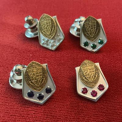 1/10 10kt Gold John’s Hopkins Pendants 