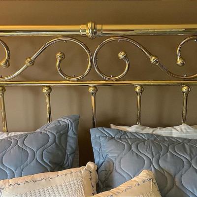 Full Size Brass Headboard