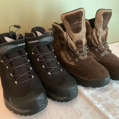 Mens Salomon Winter Boots Size 8.5 