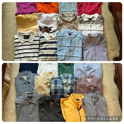 Men's Size Medium Clothing incl. LL Bean, Calvin Klein, Columbia, Brooks Brothers, Nautica, & More