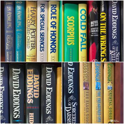 Hardback Fantasy Books Incl Endings, Gardner, And Rowling