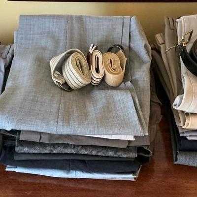 Mens Pants 30x30 to 34x32 incl. Lucky Brand, Brooks Brothers, Calvin Klein, Banana Republic, & More