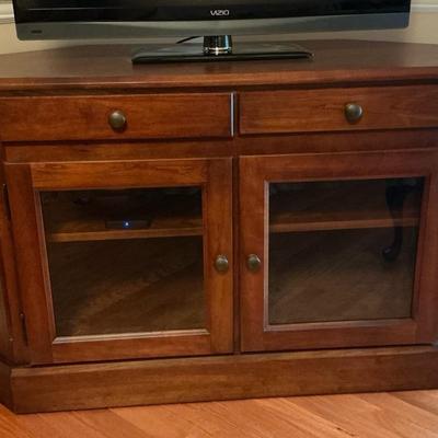 Winners Only Mahogany Finish Media Cabinet