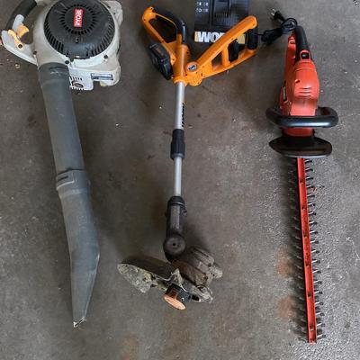 Cordless Trimmer, Hedgers, Leaf Blower & Replacement Rapid Battery Charger 