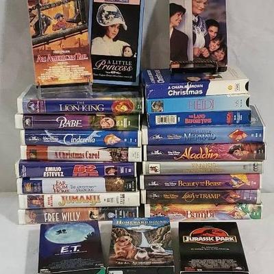 Family Movie Collection VHS Tapes
