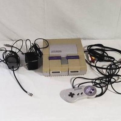 Super Nintendo Console and (1) Controller