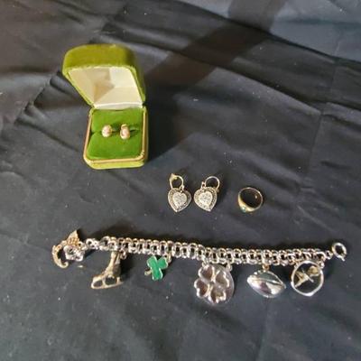Fine Jewelry Lot - Sterling Silver & Gold
