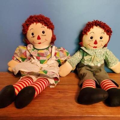 Raggedy Ann & Andy Dolls