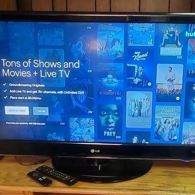 LG 42" TV With Remote 