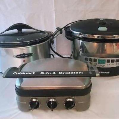 Slow Cooker, Pressure Cooker And Griddler