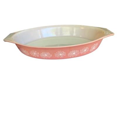 Pink Pyrex Casserole