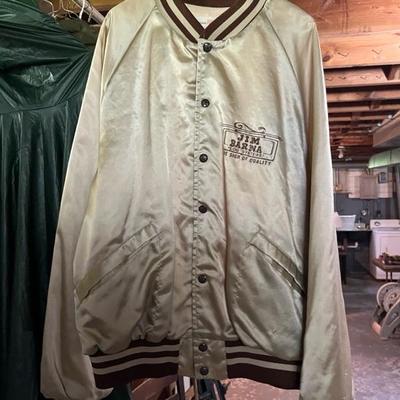 Jim Barna log home jacket