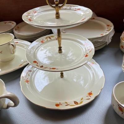 Hall Jewel Tea 3 Tier Tray