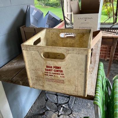 High Point Dairy Crate