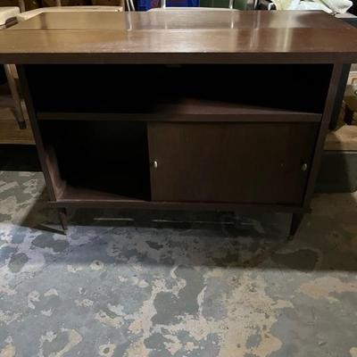 MCM drop leaf cabinet 