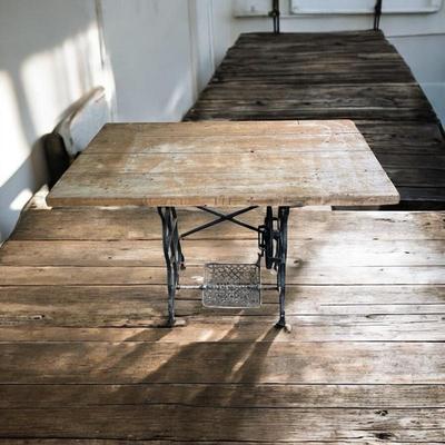 Sewing Machine Treadle Table