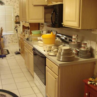 Chinas and kitchen stuffs