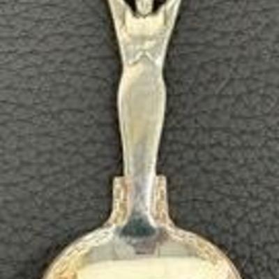 Sale Photo Thumbnail #22: Vintage Norwegian Liberation Sterling Silver Spoon 1945,Norwegian Silver Spoon,Thorvald Marthinsen Norwegian Silver Liberation Spoon 

Weight: 29 grams 

Marked 830 for Scandinavian sterling 

Measures about five inches 
