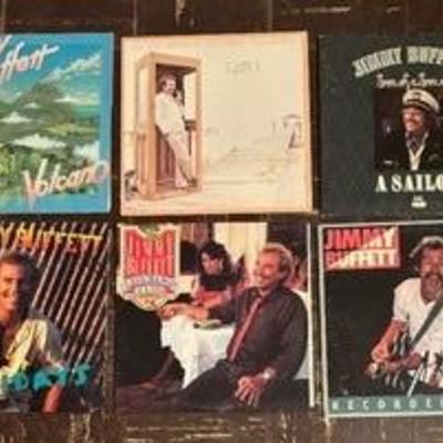 Jimmy Buffet Record Albums including Volcano, Floridays, Coconut Telegraph and More! 