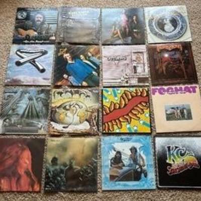 Spectacular Record Albums including Steely Dan, Fog Hat, KC and the Sunshine Band and More! 