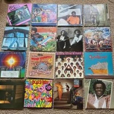 Record Albums by REO Speedwagon, Earth, Wind & Fire, Jethro Tull and More 