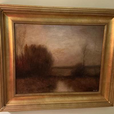 R. Cook Landscape art # 6/195 