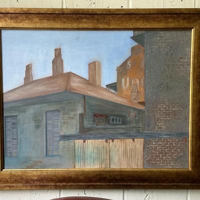 Paul S Benoit French Quarter, New Orleans Painting