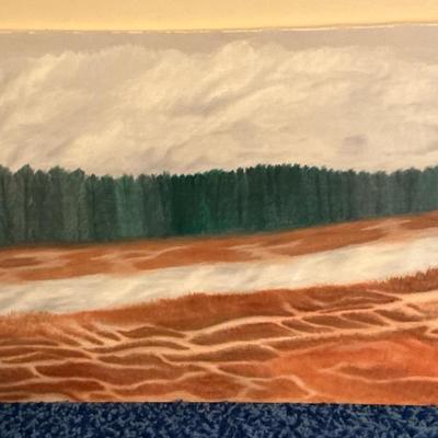 Paul S Benoit "Spring Thaw" Oil on Canvas