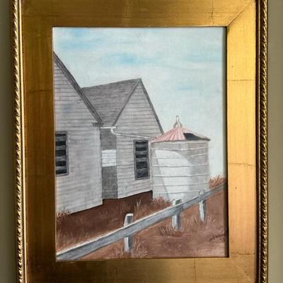 Paul S Benoit Chicamacomico US Life Saving Station Painting