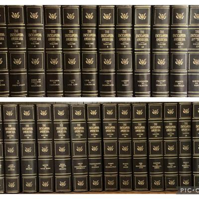 1955 Encyclopedia Americana Volumes 1 though 30