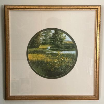 McFarland Wildflower River Painting
