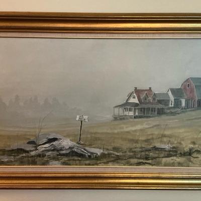 56x32 Don Dunn Painting Farm For Sale 
