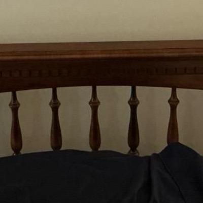 Ethan Allen King Wood Headboard