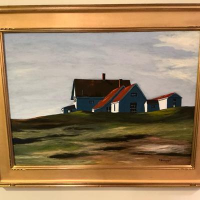 Light Keepers House Painting Richard T. Reminger 