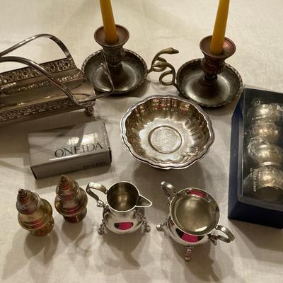 Steiff Pewter, Silver Plate And more Mixed Metals