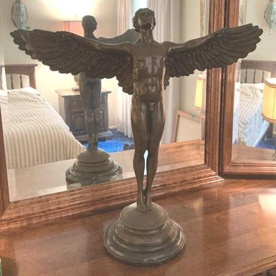 A. A. Weinman Bronze Icarus Statue