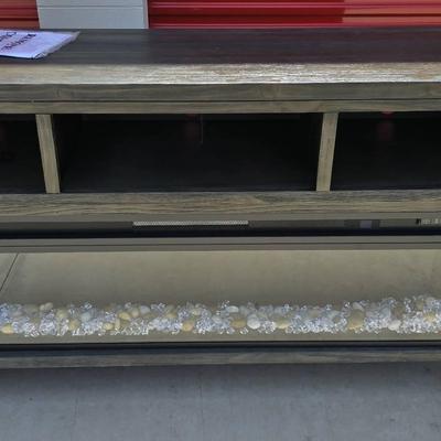 Ashley TV  Console With Remote Control Fireplace 
