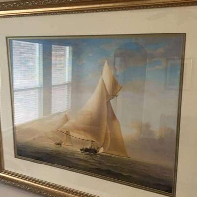Beautiful Ship painting