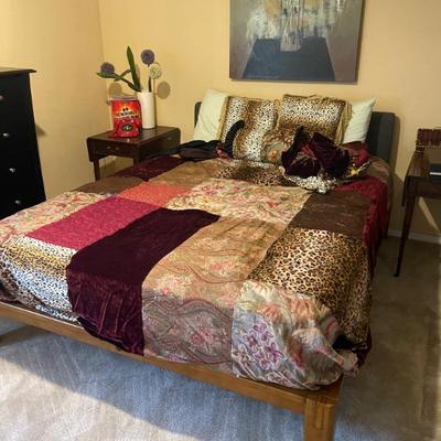 Expensive patchwork bedding 