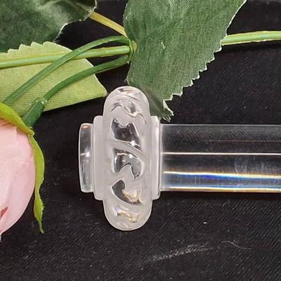 Vintage LALIQUE  St. Hubert Knife Rest