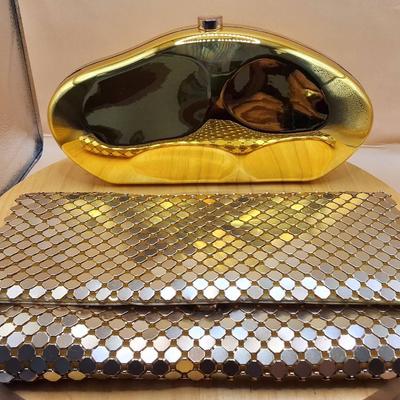 Two Gold Evening Bags